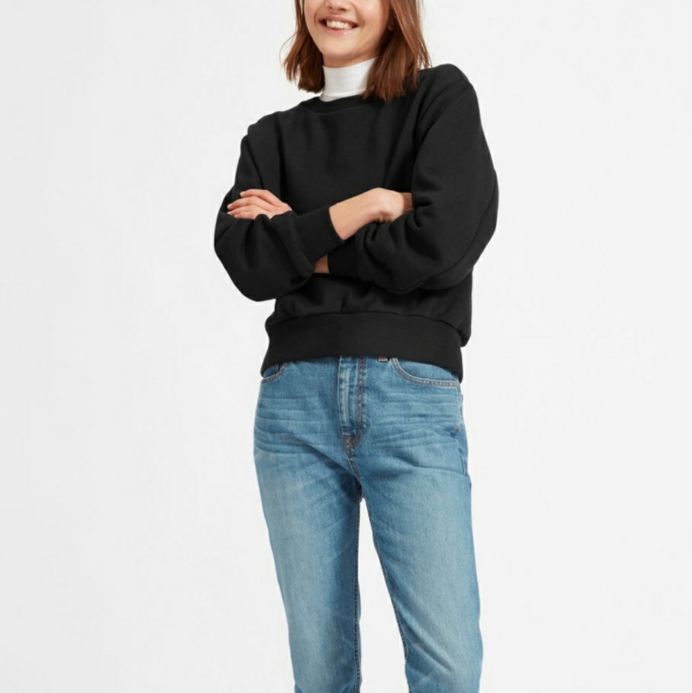 Everlane Fleece Crew Sweatshirt